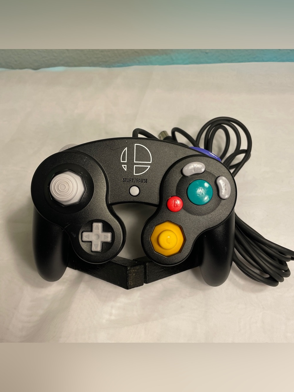 Nintendo Official Game Cube Controller Super Smash Bros Ultimate Tested Working
